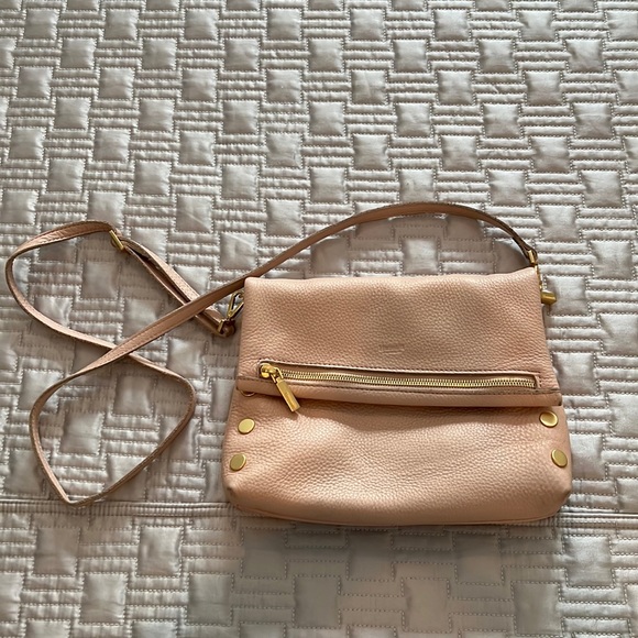 Hammitt Handbags - Hammit Pink Crossbody Bag with Gold Hardware